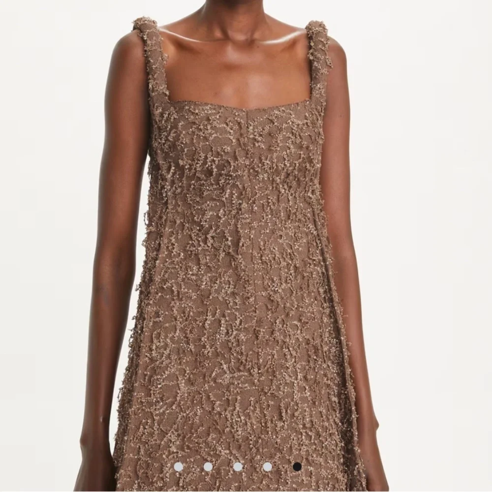 New Tory Burch Sequined Fringe Tank Dress